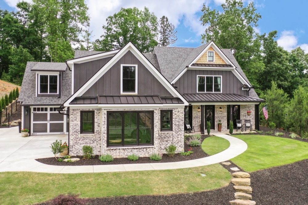 A custom home by JL Development