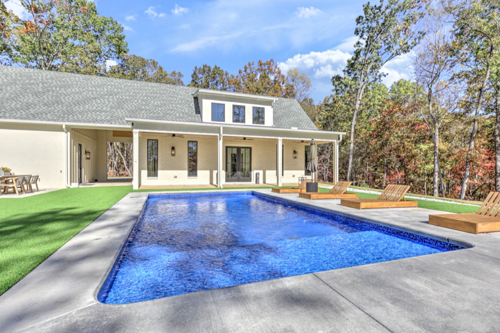 A custom home by JL Development