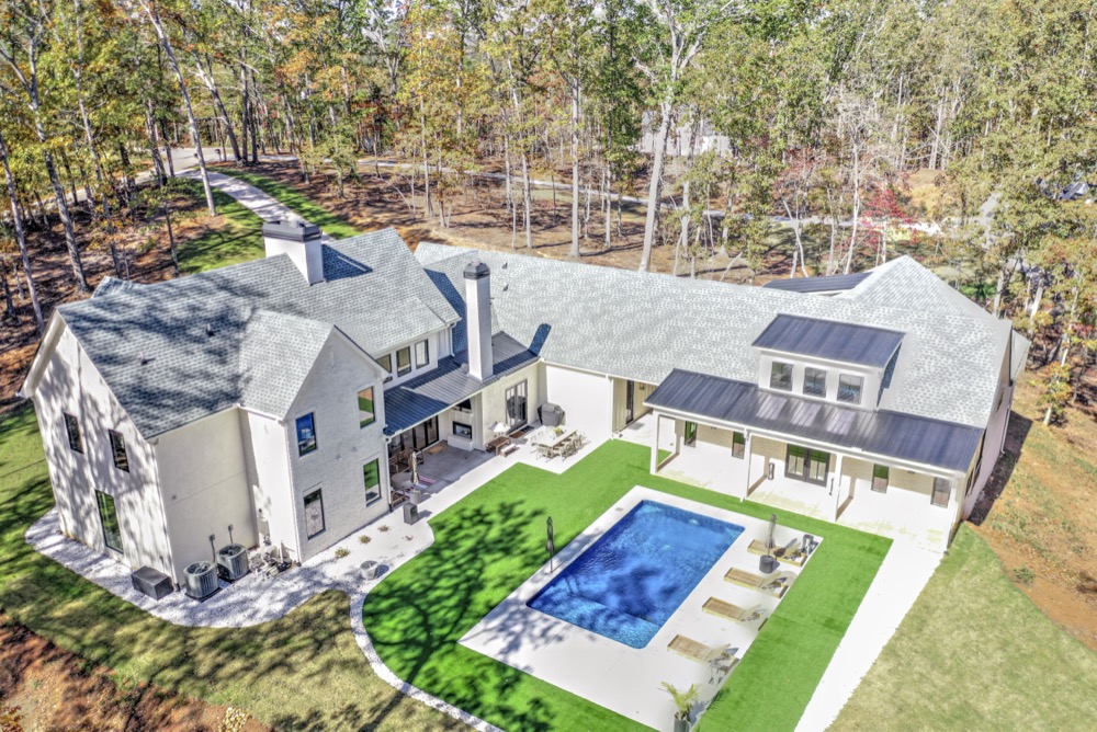 A custom home by JL Development