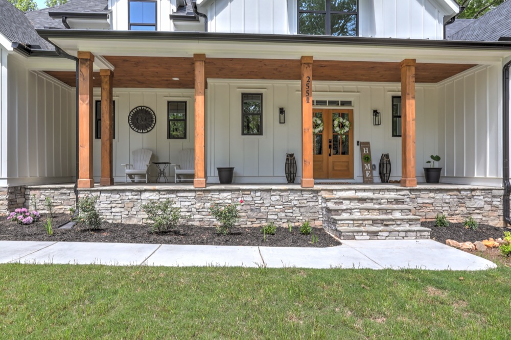 A custom home by JL Development