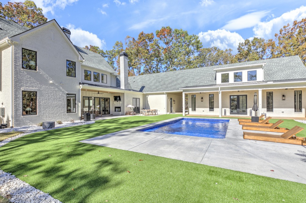 A custom home by JL Development