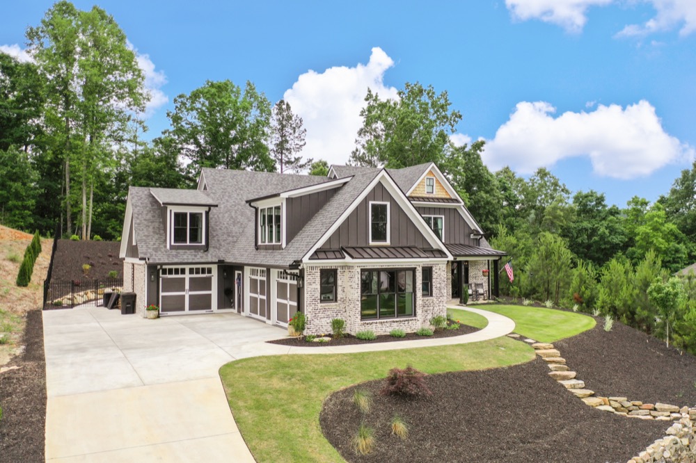 A custom home by JL Development